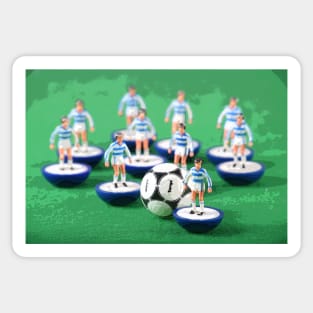 QPR, Morton, Reading retro subbuteo team Sticker